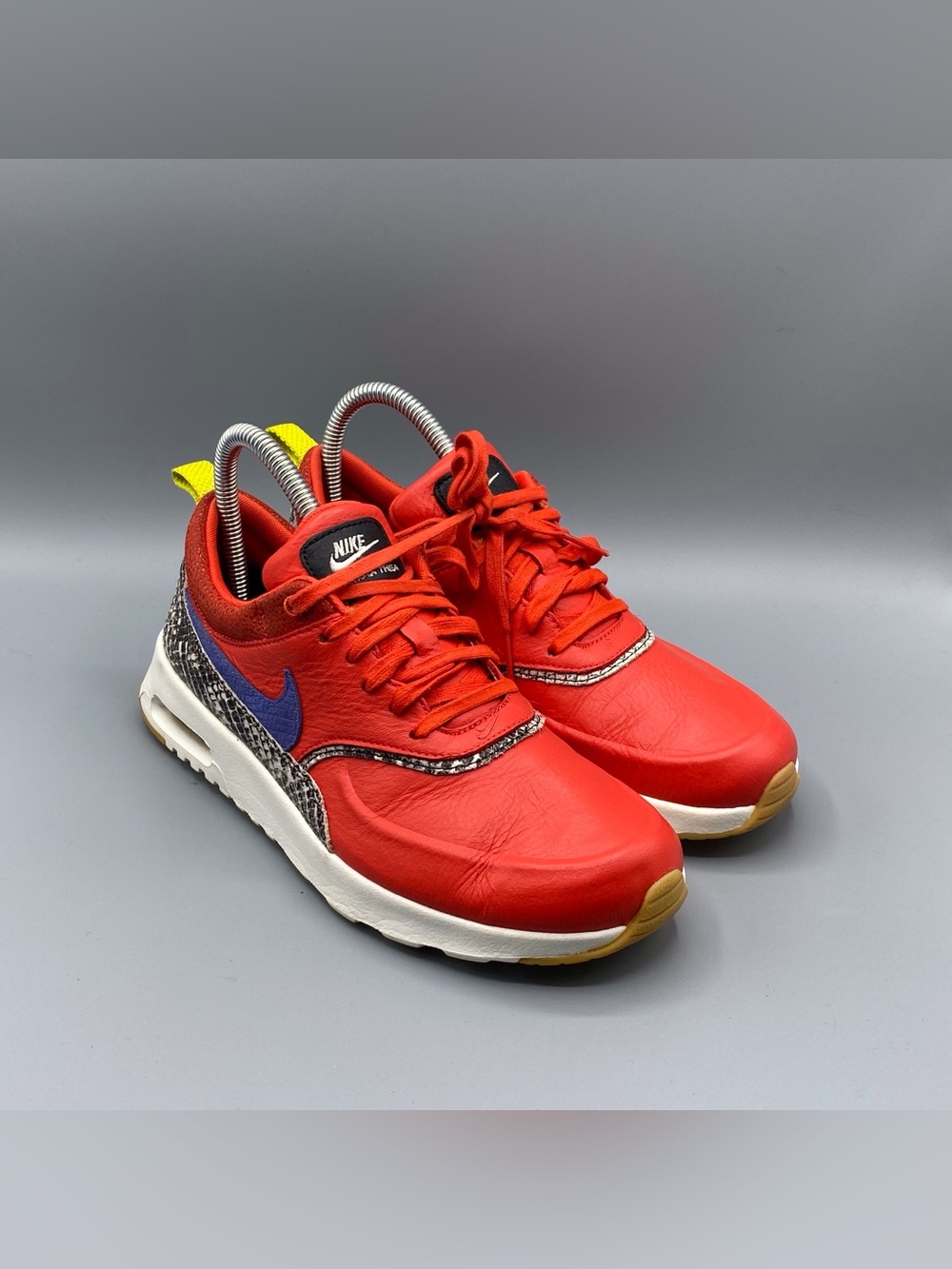 Nike‎ Women’s Air Max Thea LX Snakeskin Red Blue White